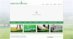 Desktop Screenshot of dutchelmgolf.com