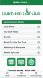 Mobile Screenshot of dutchelmgolf.com